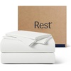 image:imageREST Evercool  Cooling Sheet Set for Hot Sleepers FullArctic White