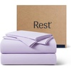 image:imageREST Evercool  Cooling Sheet Set for Hot Sleepers FullLavender Breeze