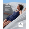 image:imageREST Evercool  Cooling Sheet Set for Hot Sleepers FullLight Gray