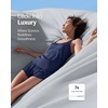 image:imageREST Evercool  Cooling Sheet Set for Hot Sleepers FullLight Gray