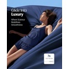 image:imageREST Evercool  Cooling Sheet Set for Hot Sleepers FullMidnight Blue
