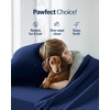 image:imageREST Evercool  Cooling Sheet Set for Hot Sleepers FullMidnight Blue