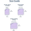 image:imageREST Evercool Cooling Comforter Blanket for Hot Sleepers KingCali KingLavender Breeze