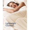 image:imageREST Evercool Cooling Comforter Blanket for Hot Sleepers KingCali KingSnow Ivory