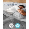image:imageREST Evercool Cooling Comforter Set for Hot Sleepers 4PC QueenLight Gray