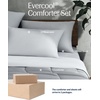 image:imageREST Evercool Cooling Comforter Set for Hot Sleepers 4PC QueenLight Gray