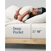 image:imageREST Evercool Cooling Fitted Sheet for Hot Sleepers KingArctic White
