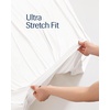 image:imageREST Evercool Cooling Fitted Sheet for Hot Sleepers KingArctic White