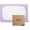 image:imageREST Evercool Cooling Fitted Sheet for Hot Sleepers KingLavender Breeze