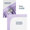 image:imageREST Evercool Cooling Fitted Sheet for Hot Sleepers KingLavender Breeze
