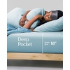 image:imageREST Evercool Cooling Fitted Sheet for Hot Sleepers KingLight Blue