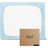 image:imageREST Evercool Cooling Fitted Sheet for Hot Sleepers KingLight Blue