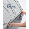 image:imageREST Evercool Cooling Fitted Sheet for Hot Sleepers KingLight Gray