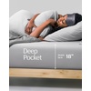 image:imageREST Evercool Cooling Fitted Sheet for Hot Sleepers KingLight Gray