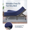 image:imageREST Evercool Cooling Fitted Sheet for Hot Sleepers KingMidnight Blue
