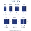 image:imageREST Evercool Cooling Fitted Sheet for Hot Sleepers KingMidnight Blue