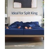 image:imageREST Evercool Cooling Fitted Sheet for Hot Sleepers KingMidnight Blue