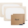 image:imageREST Evercool Cooling Fitted Sheet for Hot Sleepers KingSnow Ivory