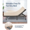 image:imageREST Evercool Cooling Fitted Sheet for Hot Sleepers KingSnow Ivory