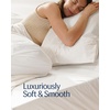 image:imageREST Evercool Cooling Flat Sheet for Hot Sleepers Cali KingKingArctic White