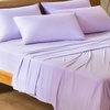 image:imageREST Evercool Cooling Flat Sheet for Hot Sleepers Cali KingKingLavender Breeze