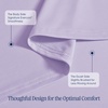 image:imageREST Evercool Cooling Flat Sheet for Hot Sleepers Cali KingKingLavender Breeze