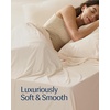 image:imageREST Evercool Cooling Flat Sheet for Hot Sleepers Cali KingKingSnow Ivory