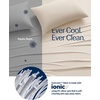 image:imageREST Evercool Cooling Flat Sheet for Hot Sleepers Cali KingKingSnow Ivory