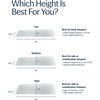 image:imageREST Evercool Cooling Pillow for Hot Sleepers LowArctic White