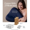 image:imageREST Evercool Cooling Pillow for Hot Sleepers LowMidnight Blue