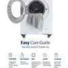 image:imageREST Evercool Cooling Pillowcases for Hot Sleepers King 2PCSLight Gray