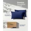 image:imageREST Evercool Cooling Pillowcases for Hot Sleepers King 2PCSMidnight Blue