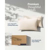 image:imageREST Evercool Cooling Pillowcases for Hot Sleepers King 2PCSSnow Ivory