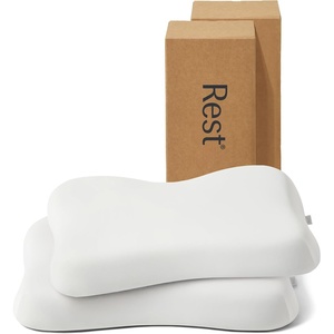 image:imageREST Evercool Cooling Pillow for Hot Sleepers LowArctic White