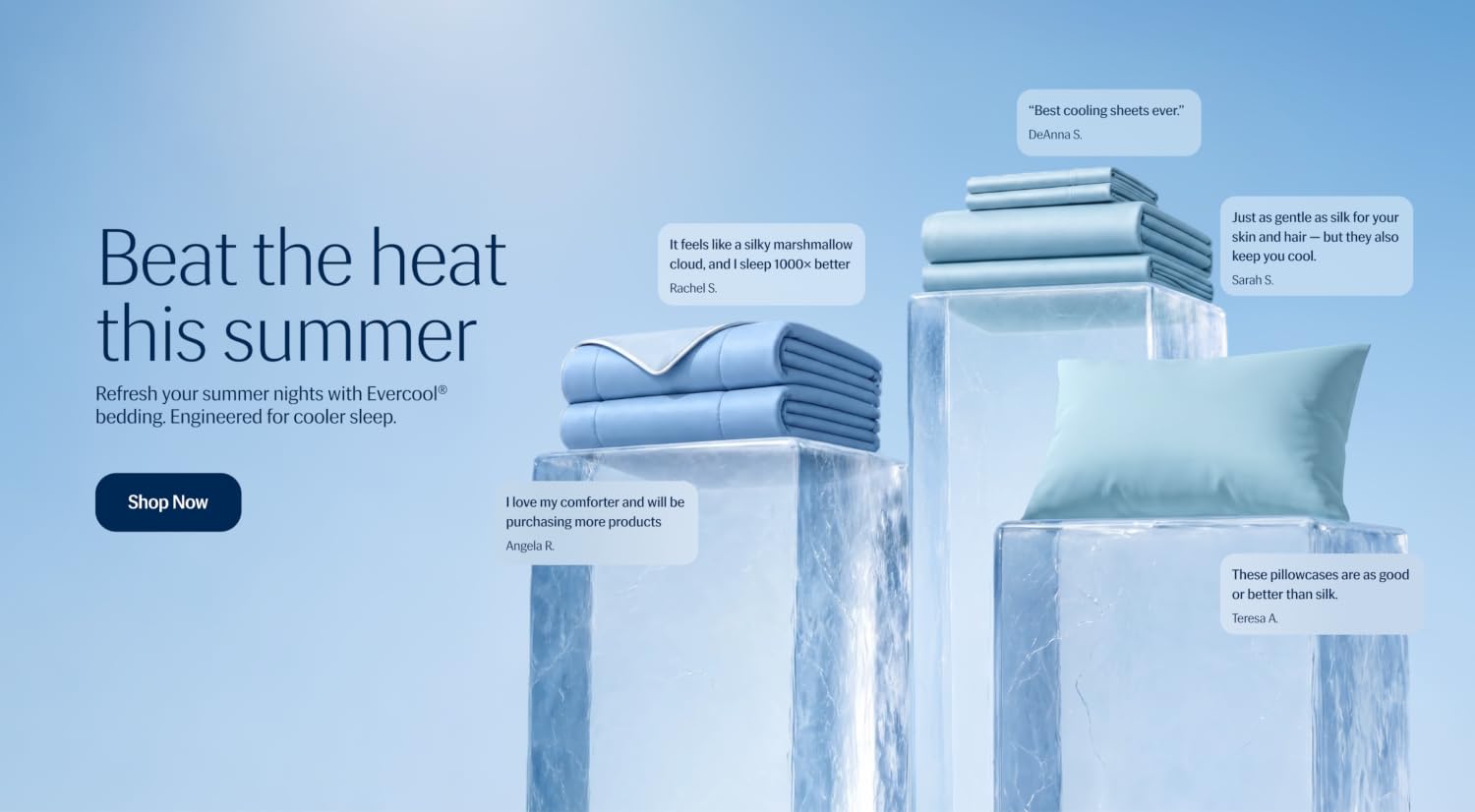 REST – Modern Cooling Bedding for Better Sleep,Sleep Cool All Night